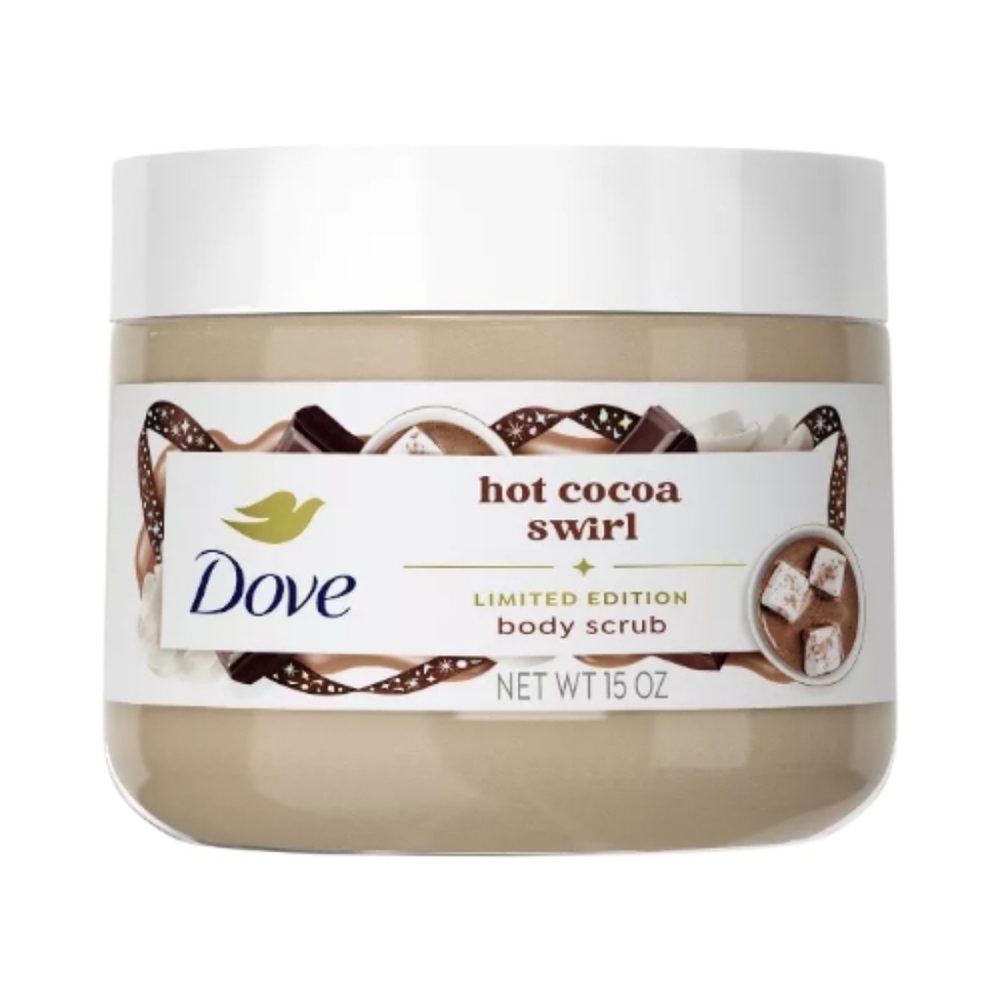 Dove Limited Edition Holiday Treats Body Scrub - Hot Cocoa Swirl